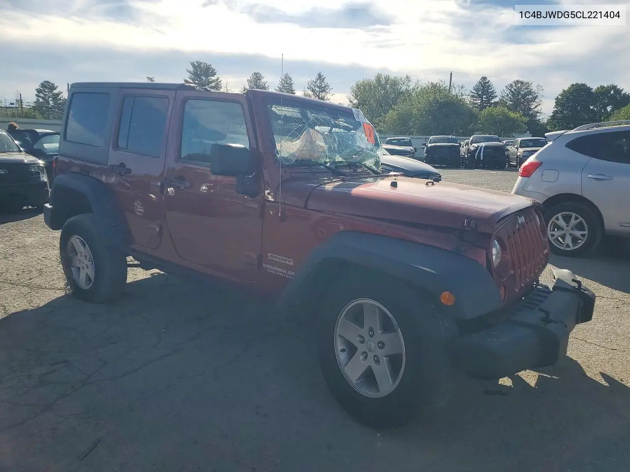 2012 JEEP WRANGLER VIN 1C4BJWDG5CL221404 — фото 4