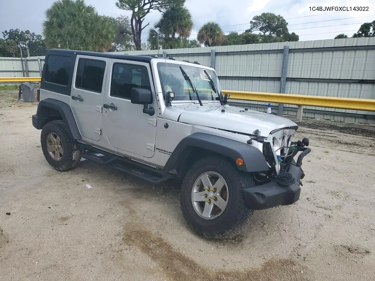 2012 JEEP WRANGLER VIN 1C4BJWFGXCL143022 — фото 4