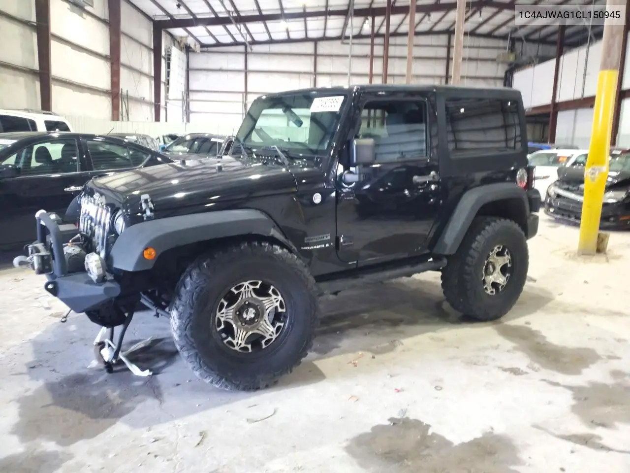 JEEP WRANGLER 2012, VIN 1C4AJWAG1CL150945