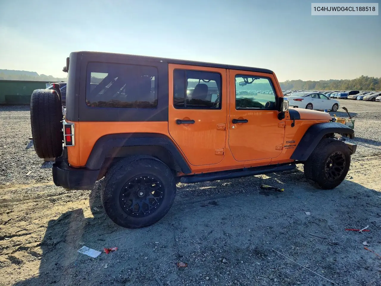 2012 JEEP WRANGLER VIN 1C4HJWDG4CL188518 — фото 3