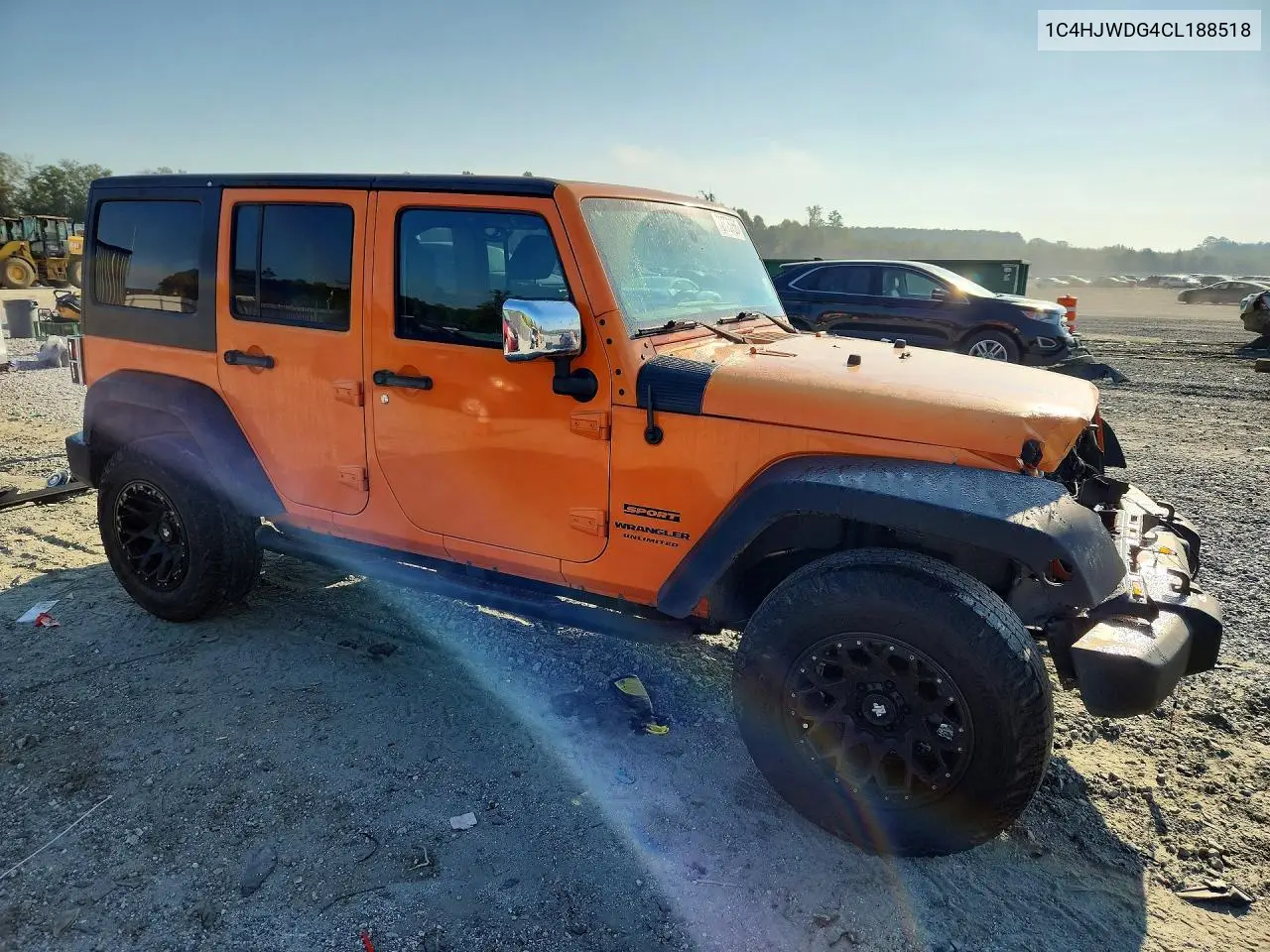 2012 JEEP WRANGLER VIN 1C4HJWDG4CL188518 — фото 4