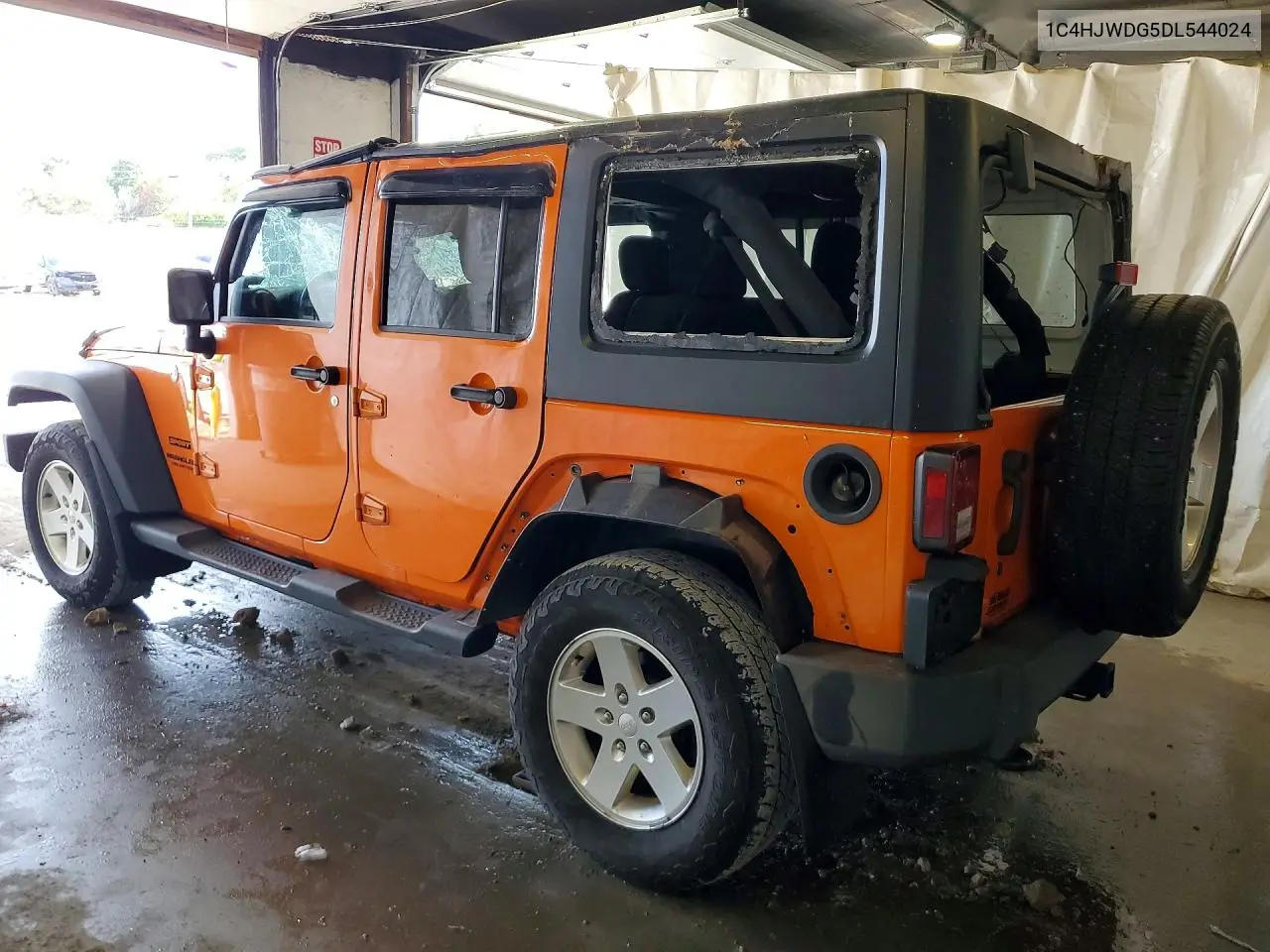2013 JEEP WRANGLER VIN 1C4HJWDG5DL544024 — фото 2