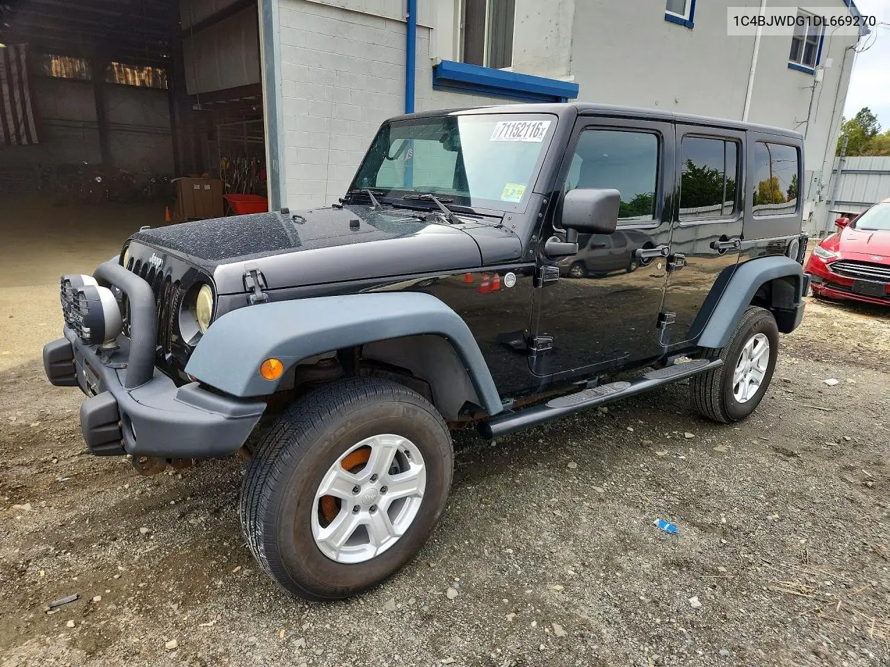 JEEP WRANGLER 2013, VIN 1C4BJWDG1DL669270