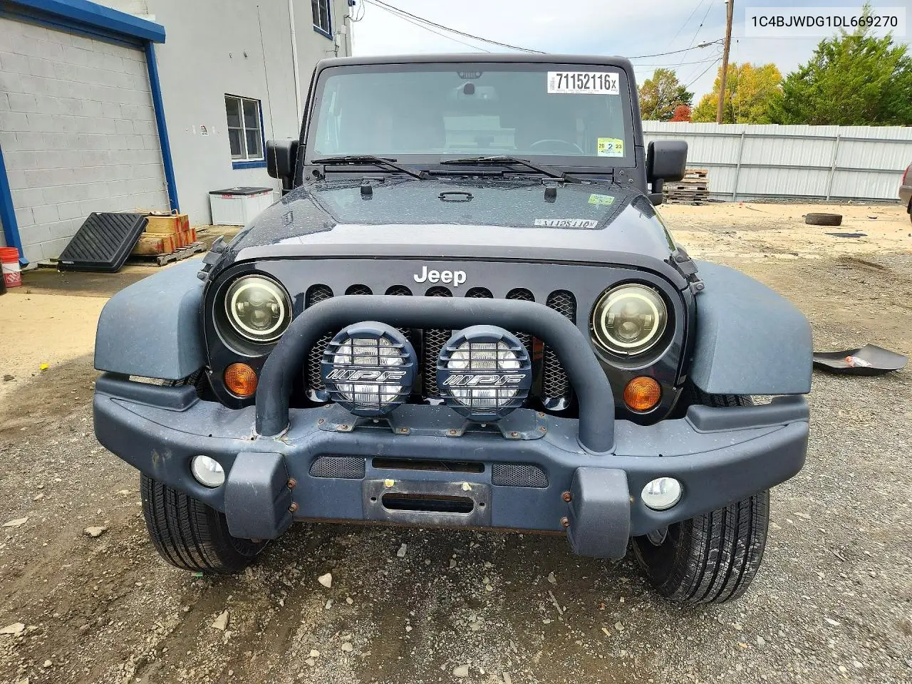 2013 JEEP WRANGLER VIN 1C4BJWDG1DL669270 — фото 5