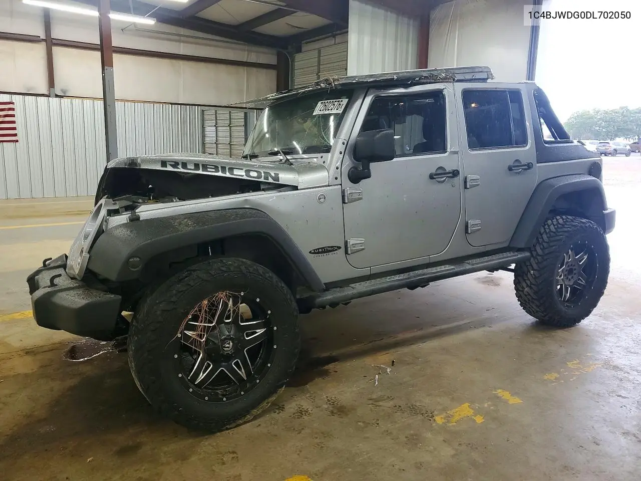JEEP WRANGLER 2013, VIN 1C4BJWDG0DL702050