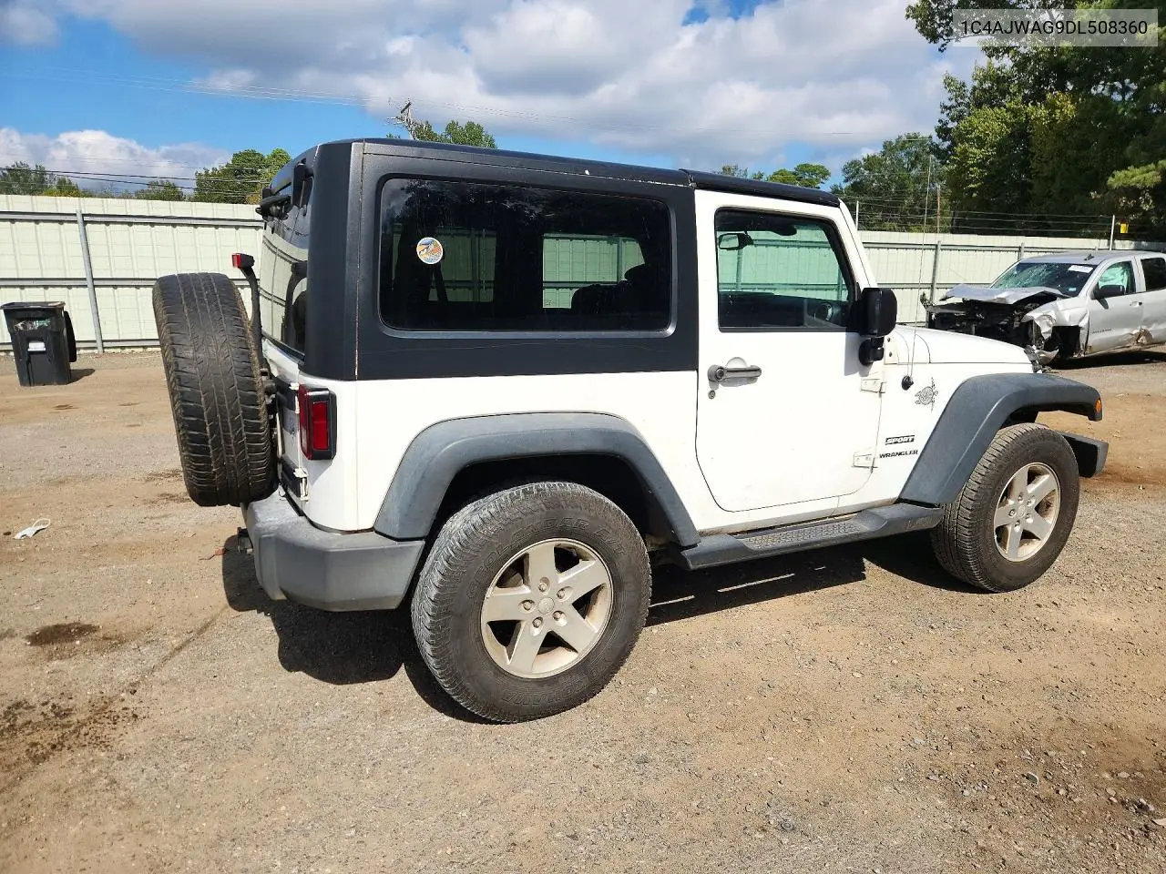 2013 JEEP WRANGLER VIN 1C4AJWAG9DL508360 — фото 3