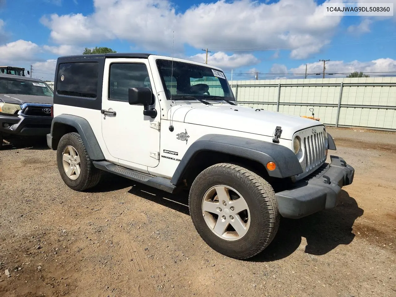 2013 JEEP WRANGLER VIN 1C4AJWAG9DL508360 — фото 4