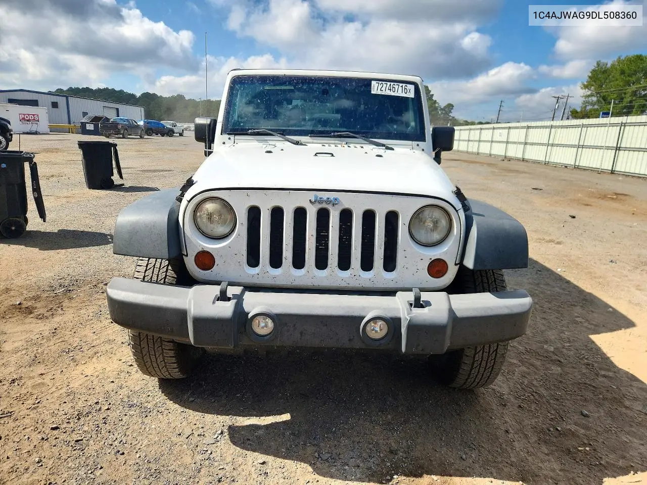 2013 JEEP WRANGLER VIN 1C4AJWAG9DL508360 — фото 5