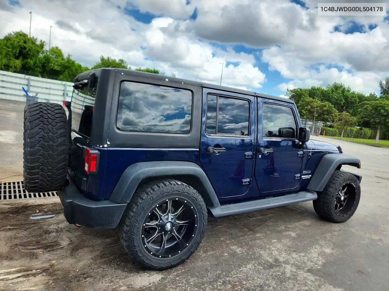 2013 JEEP WRANGLER VIN 1C4BJWDG0DL504178 — фото 3