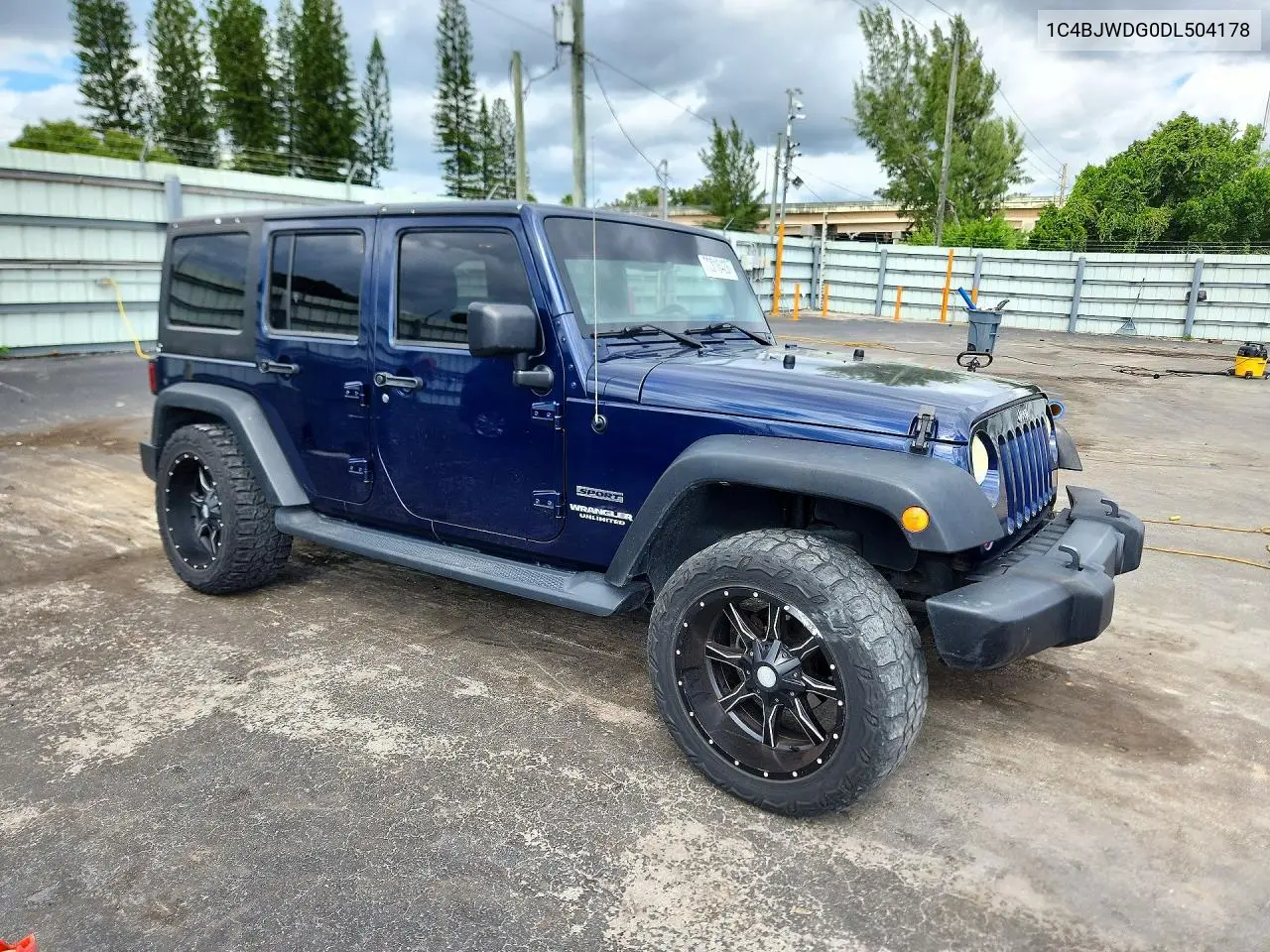 2013 JEEP WRANGLER VIN 1C4BJWDG0DL504178 — фото 4