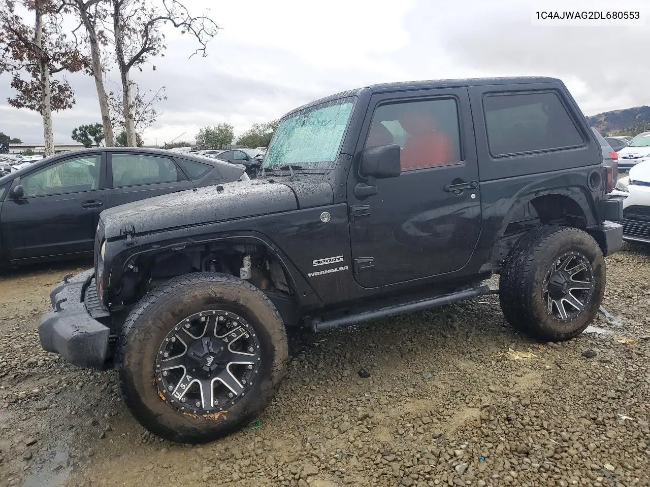 JEEP WRANGLER 2013, VIN 1C4AJWAG2DL680553
