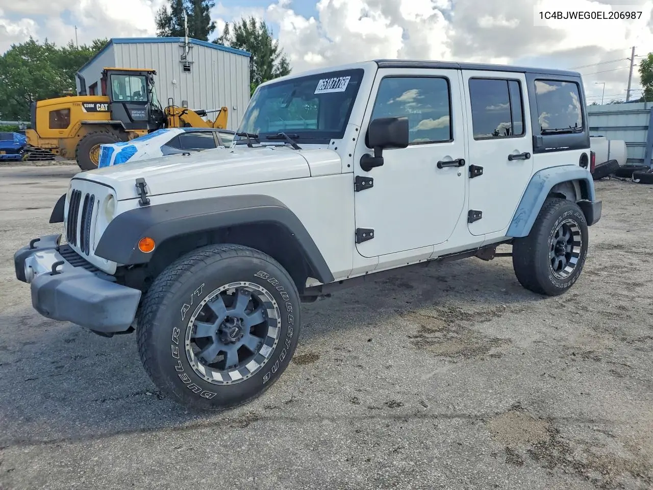 JEEP WRANGLER 2014, VIN 1C4BJWEG0EL206987