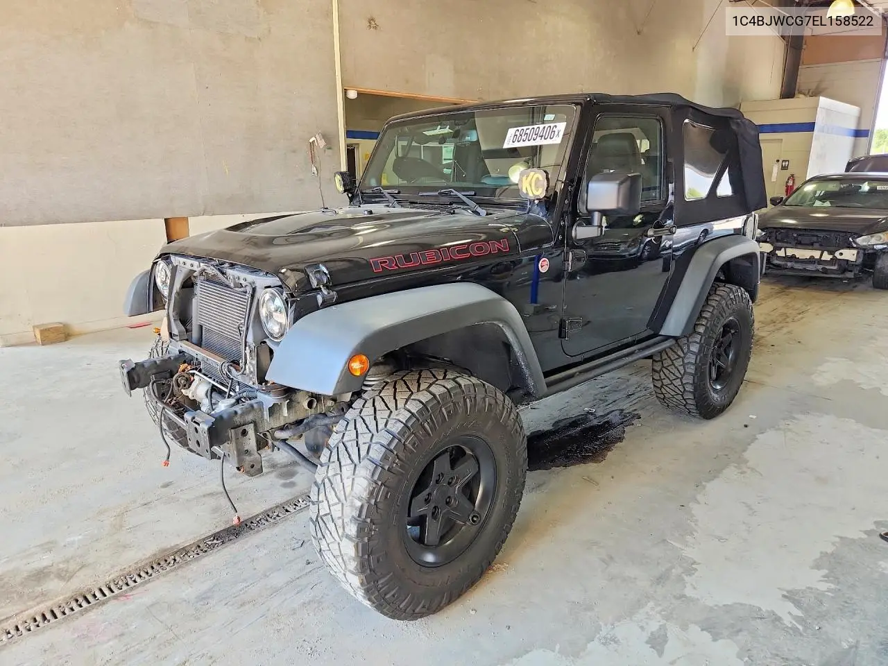 JEEP WRANGLER 2014, VIN 1C4BJWCG7EL158522