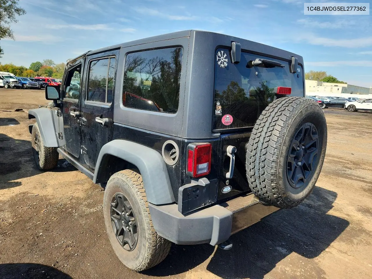 2014 JEEP WRANGLER VIN 1C4BJWDG5EL277362 — фото 2