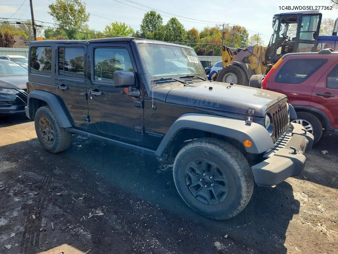 2014 JEEP WRANGLER VIN 1C4BJWDG5EL277362 — фото 4