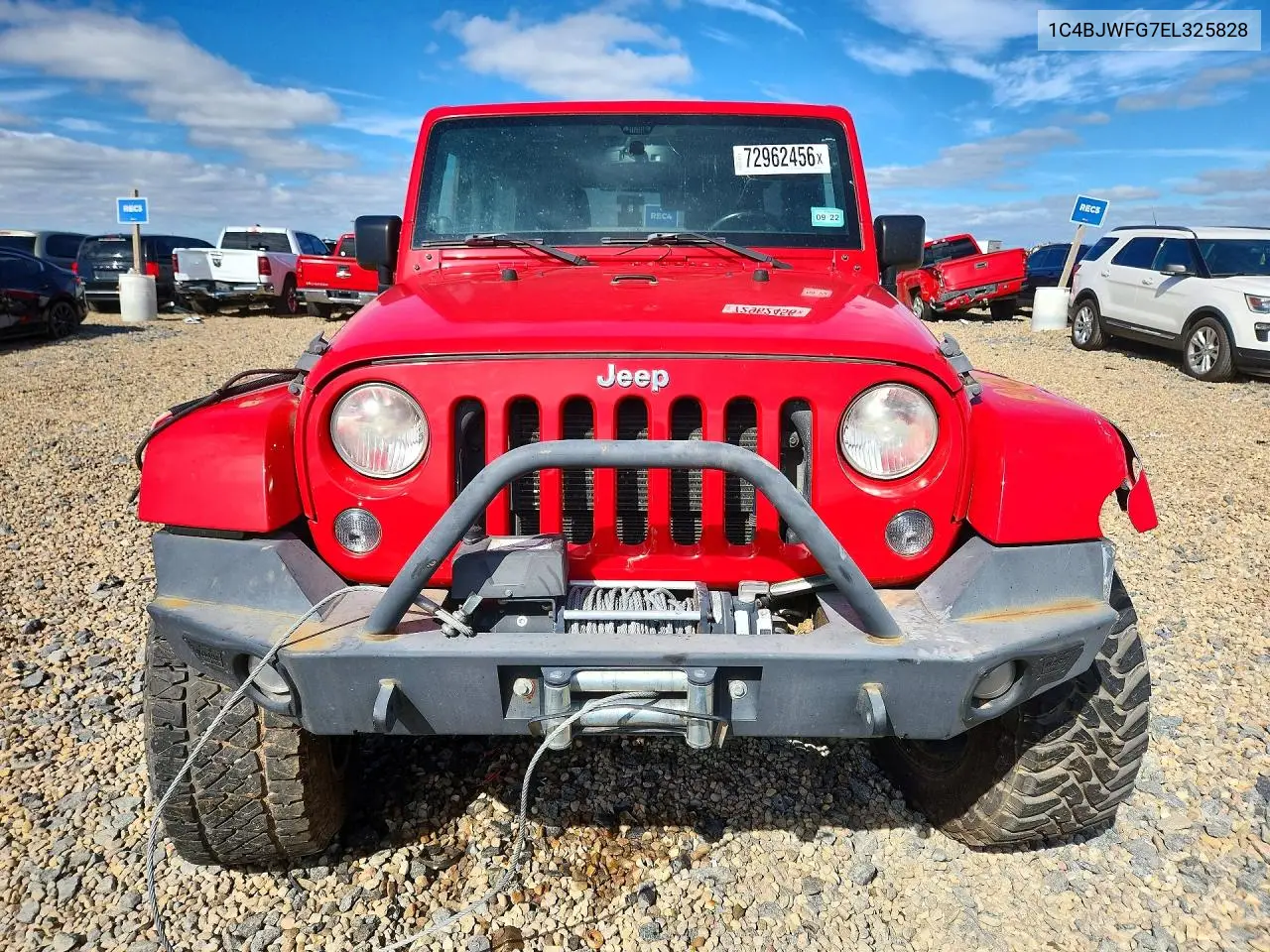 2014 JEEP WRANGLER VIN 1C4BJWFG7EL325828 — фото 5