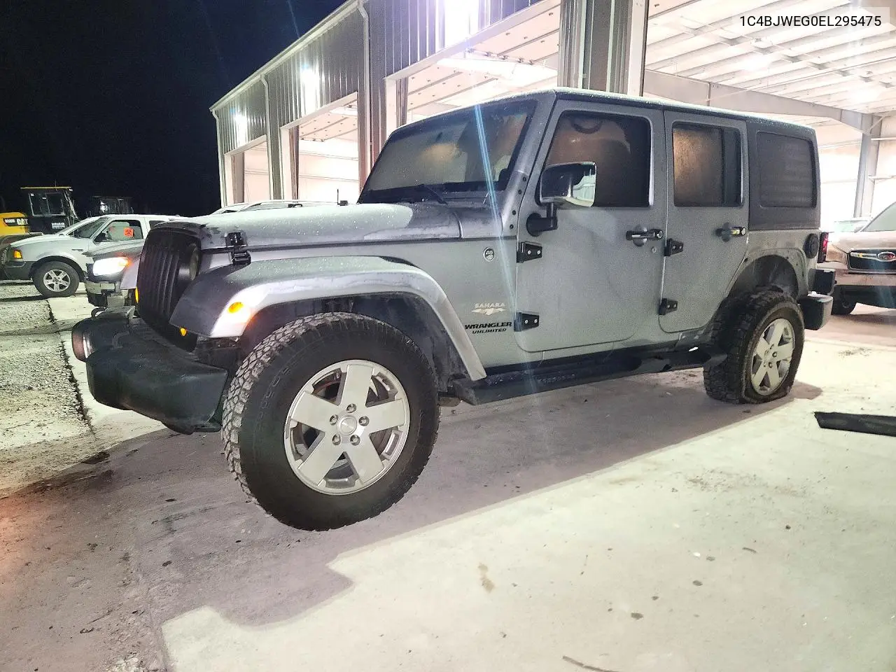 JEEP WRANGLER 2014, VIN 1C4BJWEG0EL295475
