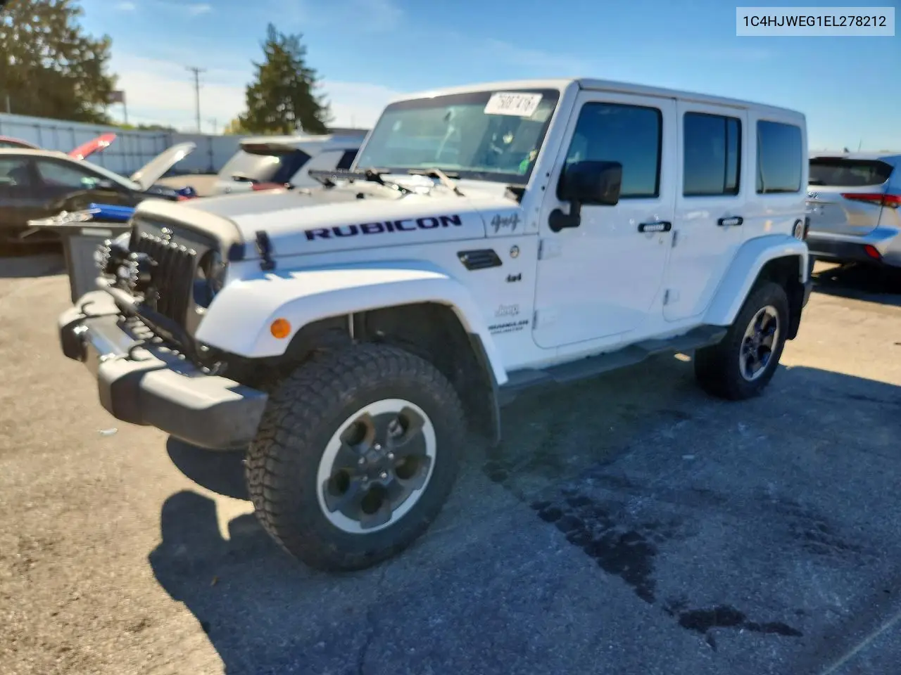 JEEP WRANGLER 2014, VIN 1C4HJWEG1EL278212