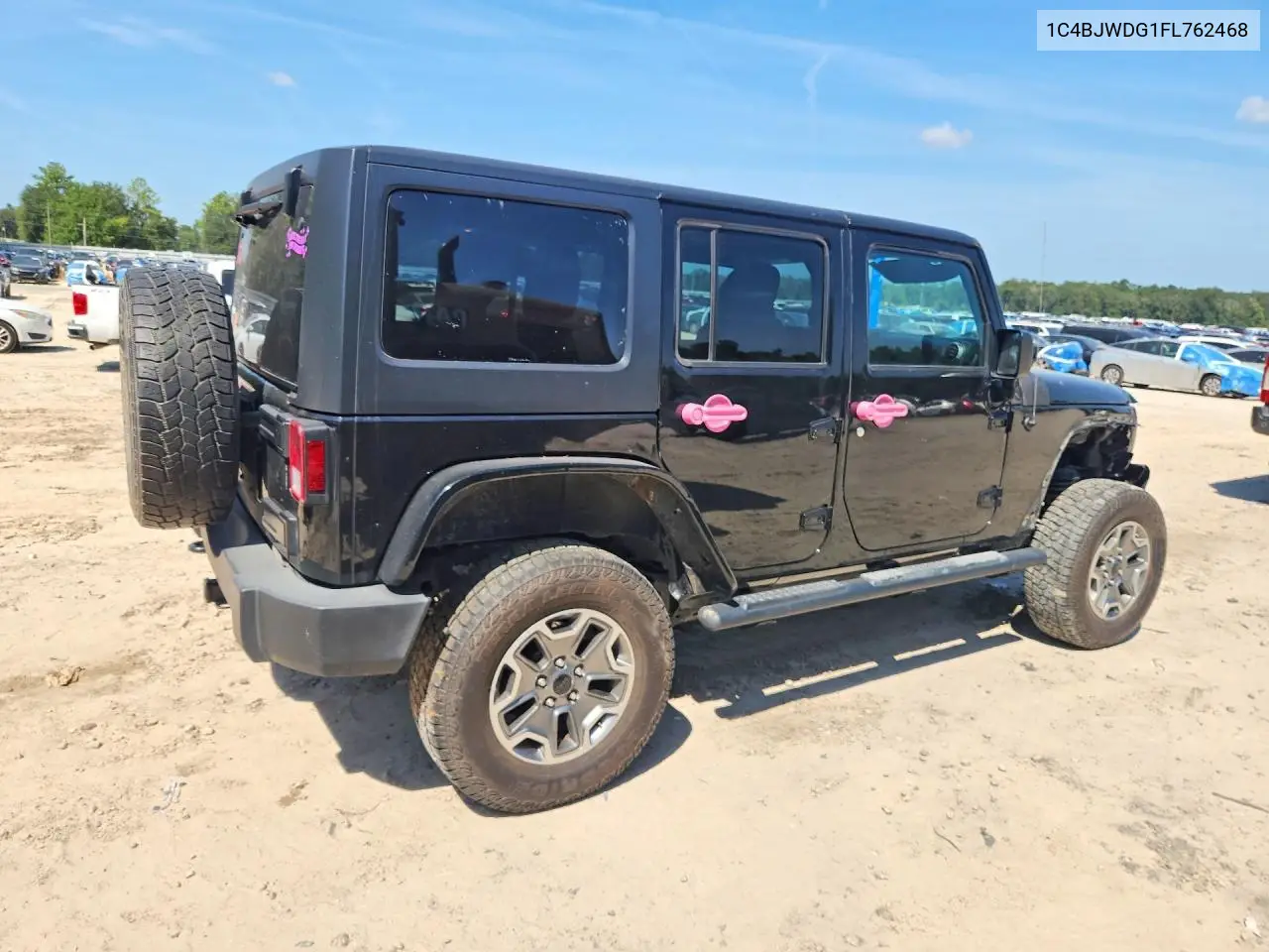 2015 JEEP WRANGLER VIN 1C4BJWDG1FL762468 — фото 3