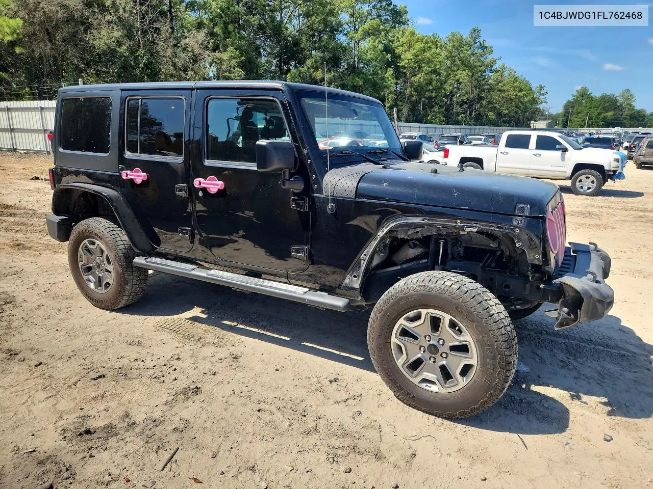 2015 JEEP WRANGLER VIN 1C4BJWDG1FL762468 — фото 4
