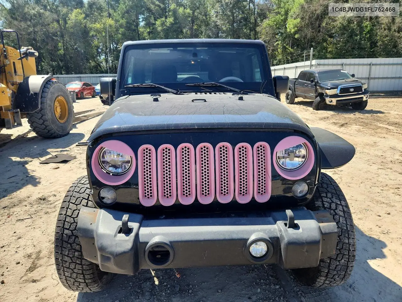 2015 JEEP WRANGLER VIN 1C4BJWDG1FL762468 — фото 5