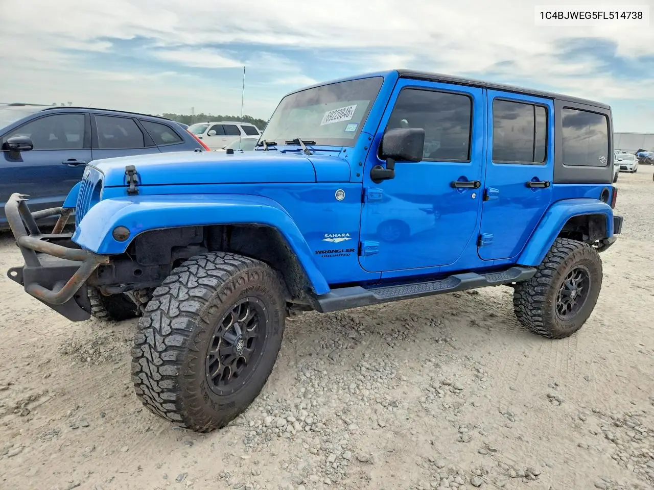 JEEP WRANGLER 2015, VIN 1C4BJWEG5FL514738