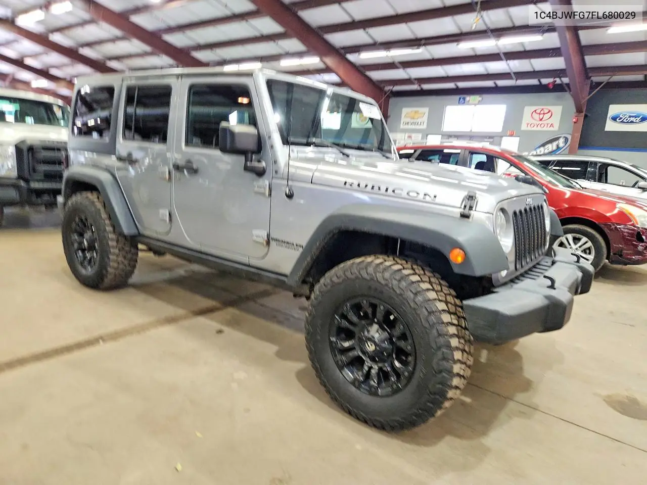 2015 JEEP WRANGLER VIN 1C4BJWFG7FL680029 — фото 4