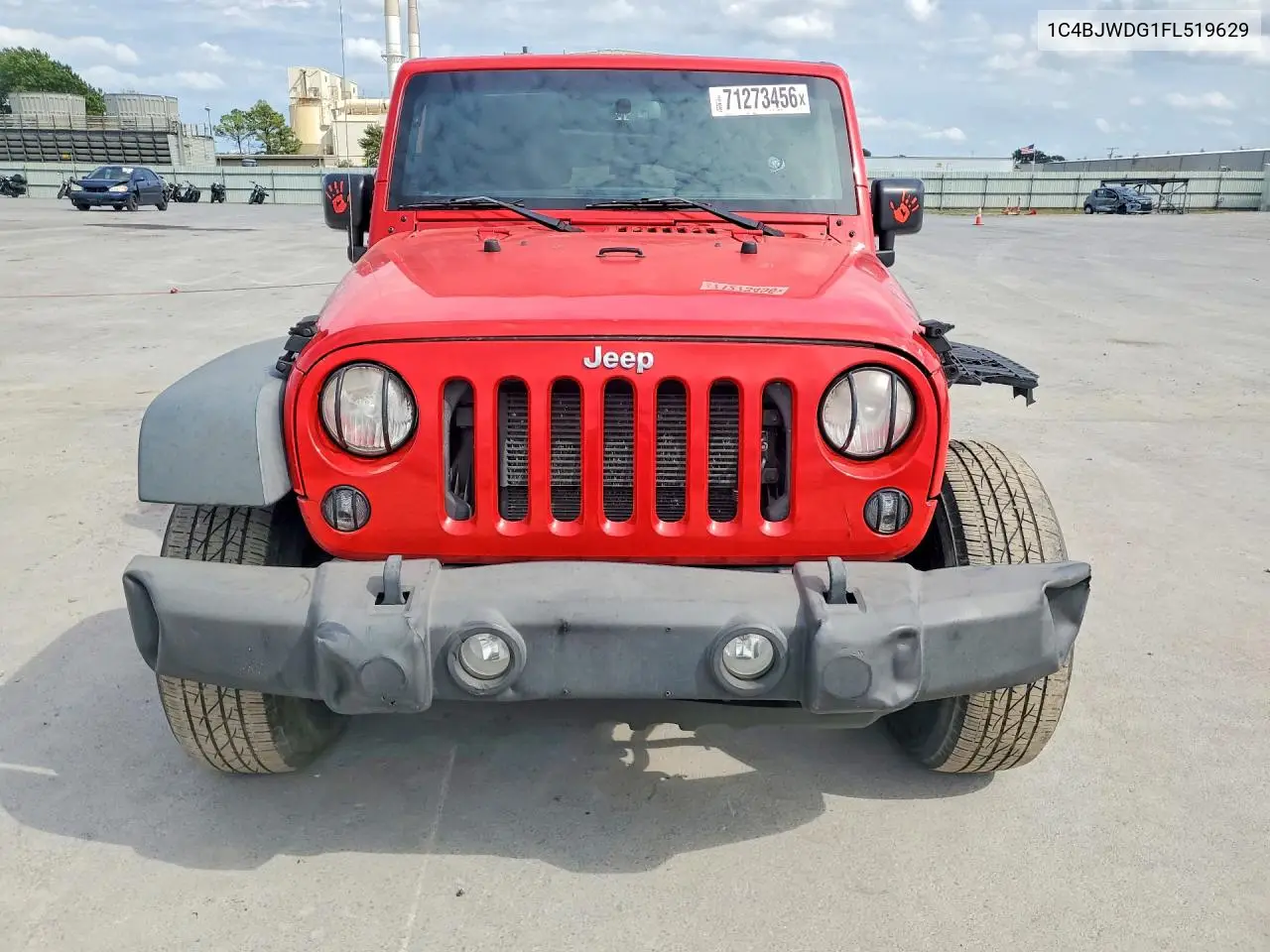 2015 JEEP WRANGLER VIN 1C4BJWDG1FL519629 — фото 5