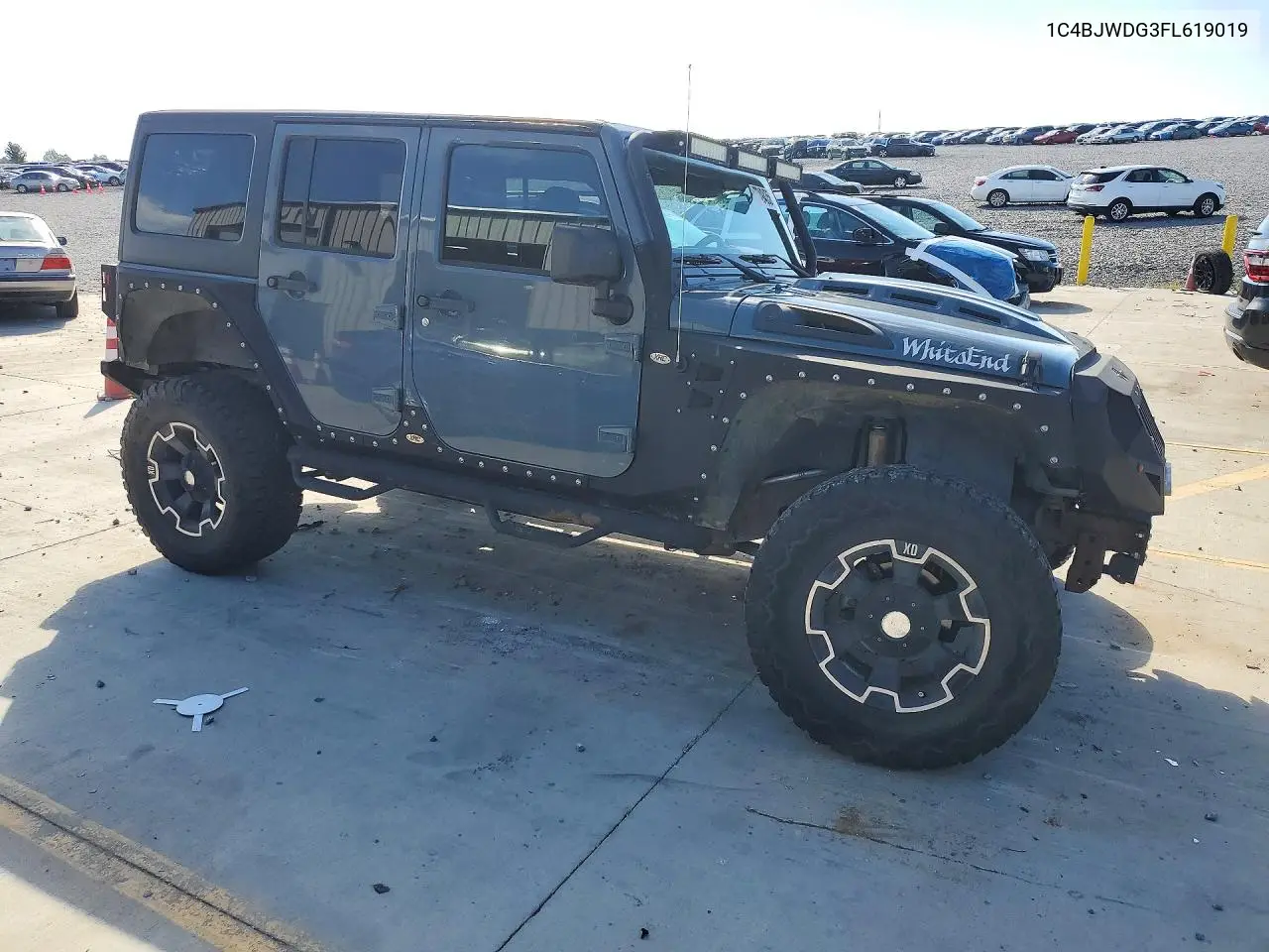 2015 JEEP WRANGLER VIN 1C4BJWDG3FL619019 — фото 4