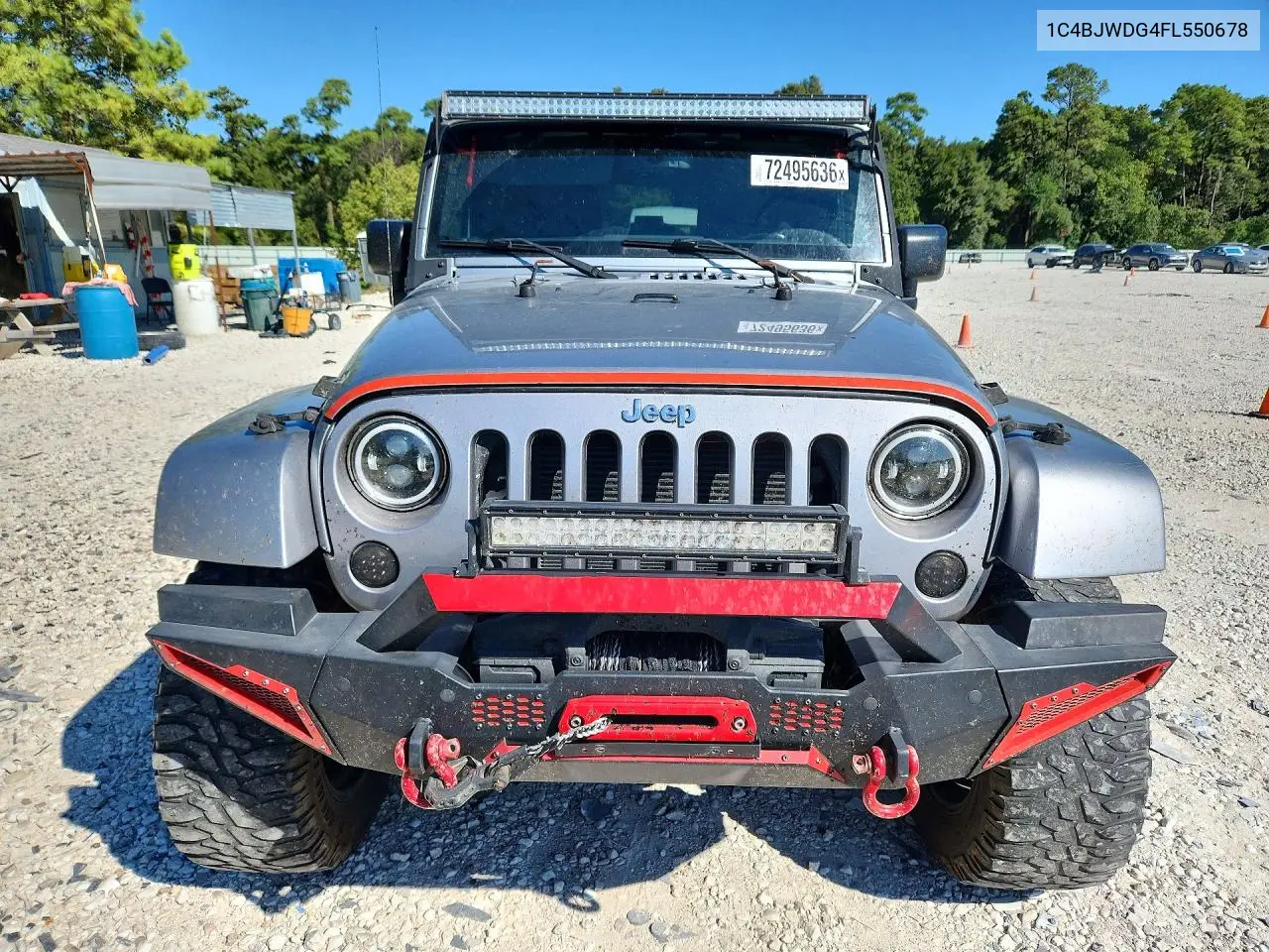 2015 JEEP WRANGLER VIN 1C4BJWDG4FL550678 — фото 5