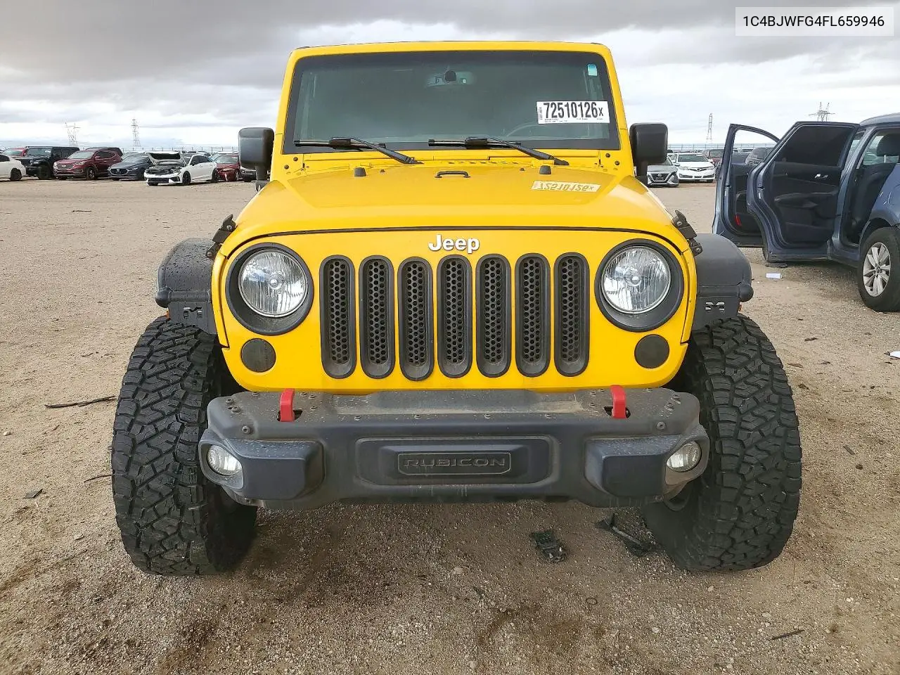 2015 JEEP WRANGLER VIN 1C4BJWFG4FL659946 — фото 5