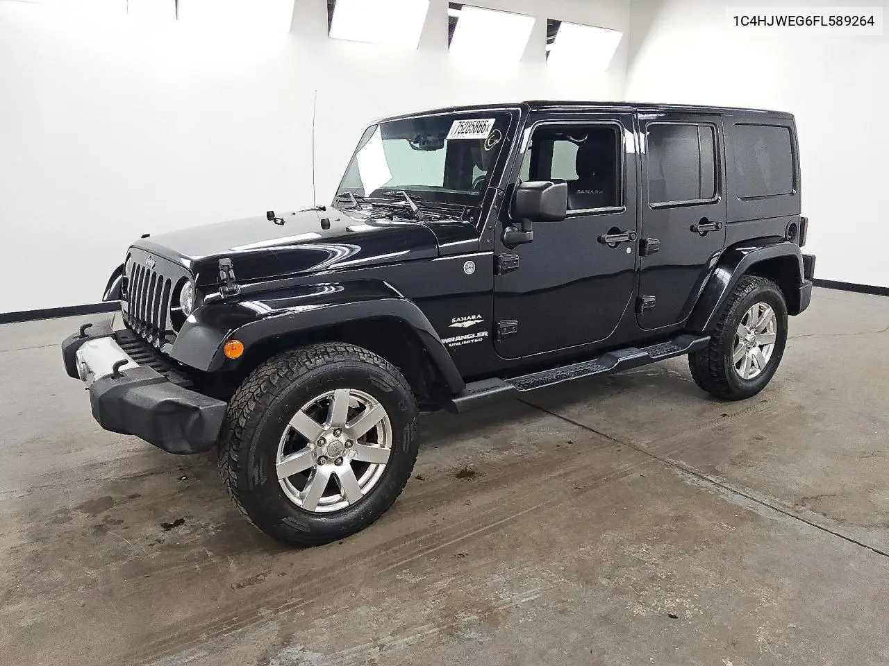 JEEP WRANGLER 2015, VIN 1C4HJWEG6FL589264