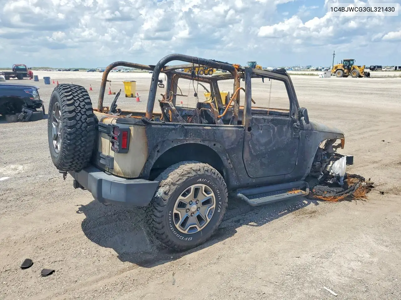 2016 JEEP WRANGLER VIN 1C4BJWCG3GL321430 — фото 3