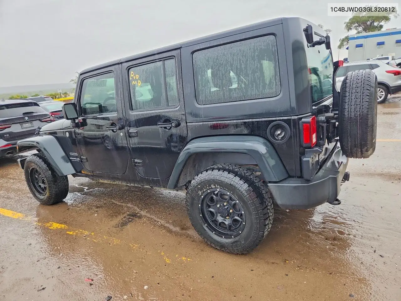 2016 JEEP WRANGLER VIN 1C4BJWDG3GL320812 — фото 2