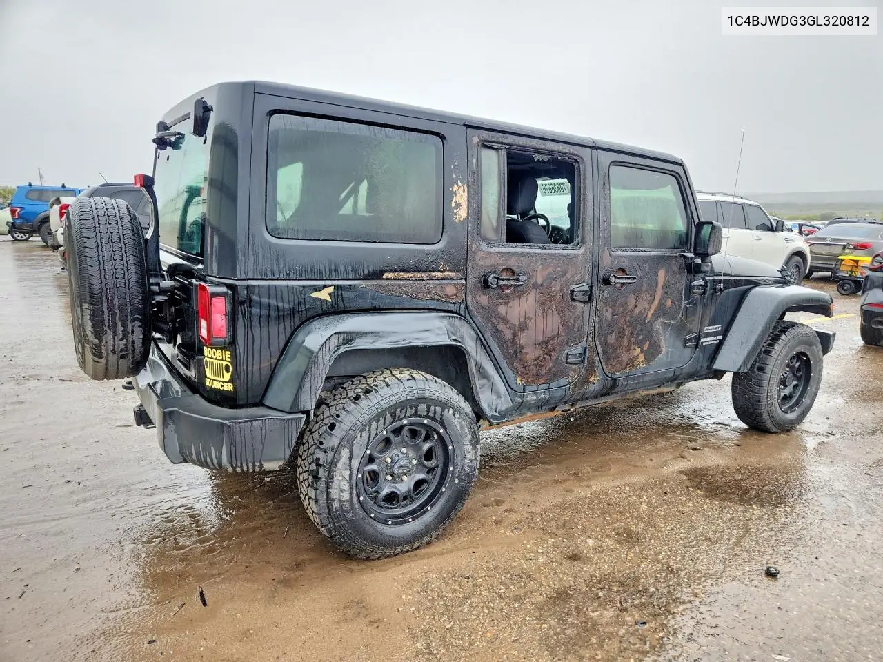 2016 JEEP WRANGLER VIN 1C4BJWDG3GL320812 — фото 3