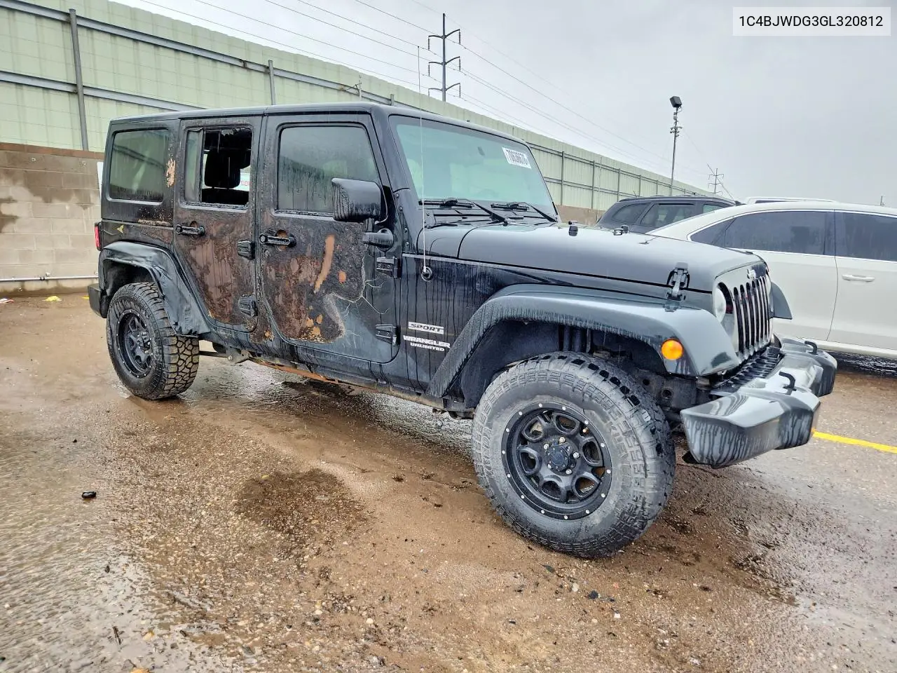 2016 JEEP WRANGLER VIN 1C4BJWDG3GL320812 — фото 4