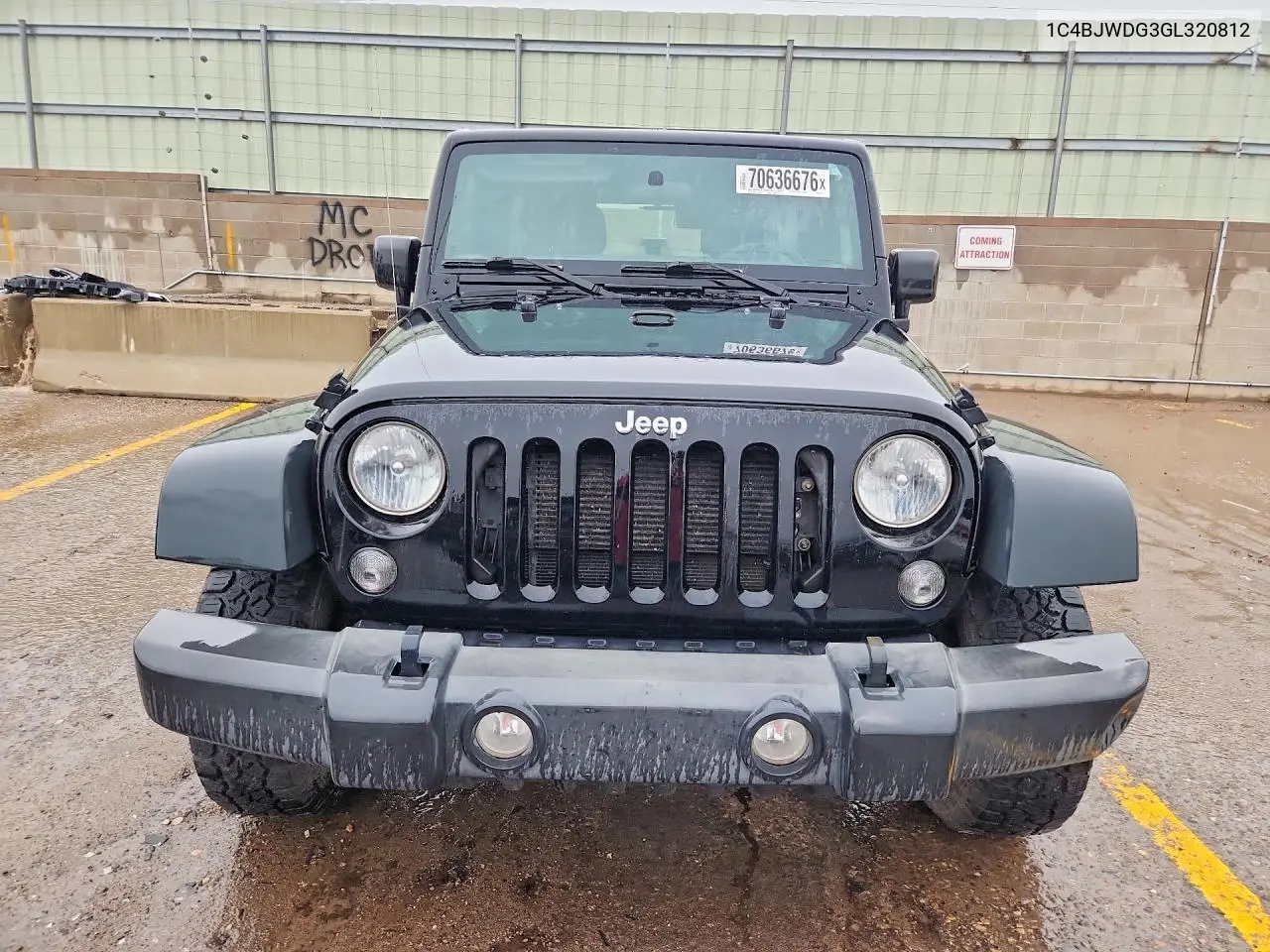 2016 JEEP WRANGLER VIN 1C4BJWDG3GL320812 — фото 5
