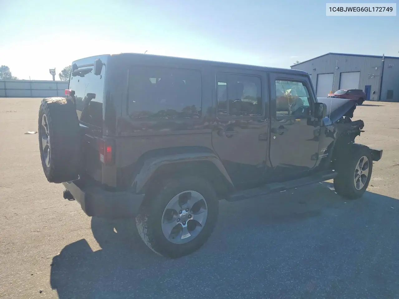 2016 JEEP WRANGLER VIN 1C4BJWEG6GL172749 — фото 3