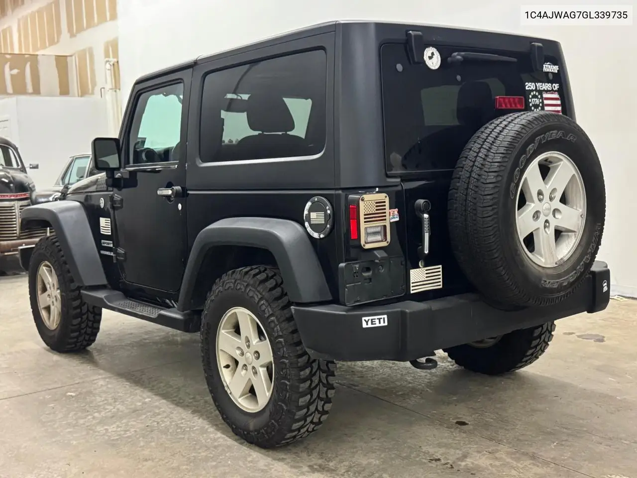 2016 JEEP WRANGLER VIN 1C4AJWAG7GL339735 — фото 3