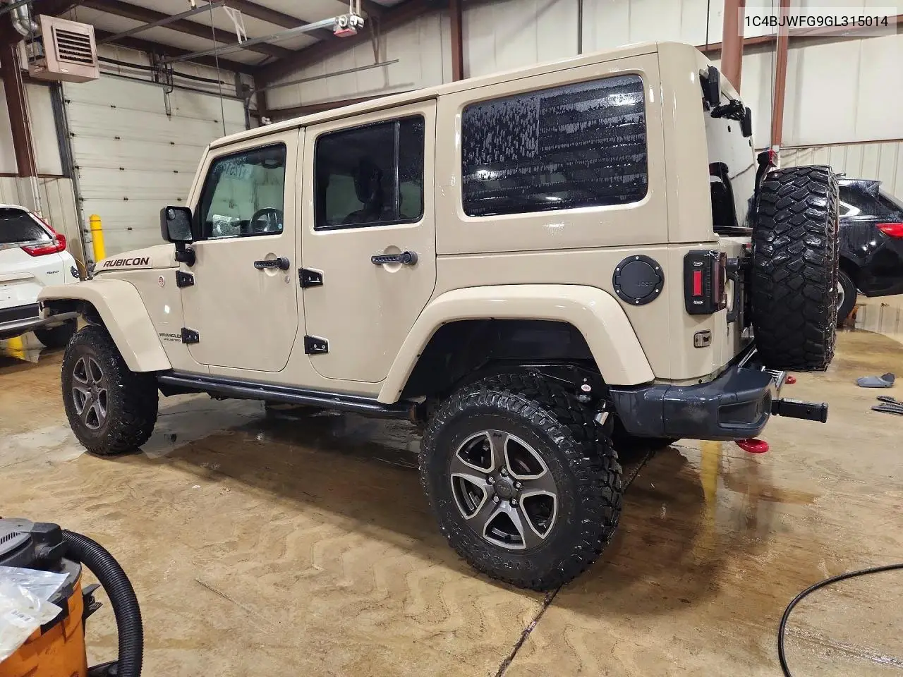 2016 JEEP WRANGLER VIN 1C4BJWFG9GL315014 — фото 2
