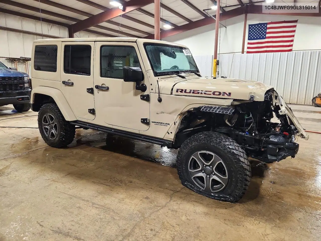 2016 JEEP WRANGLER VIN 1C4BJWFG9GL315014 — фото 4