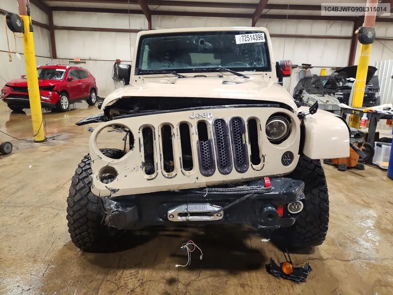 2016 JEEP WRANGLER VIN 1C4BJWFG9GL315014 — фото 5