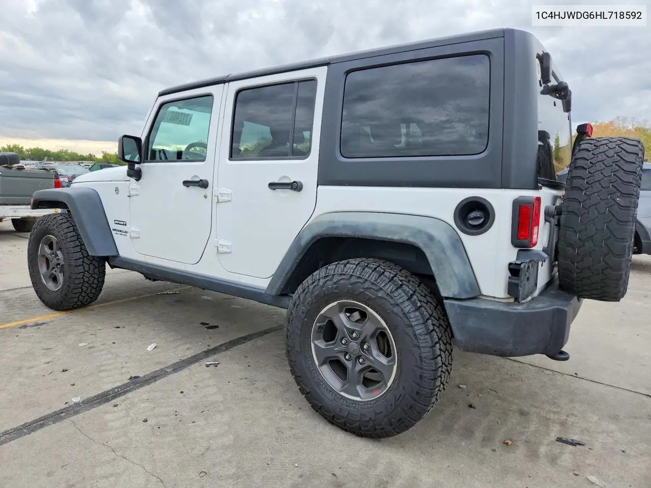 2017 JEEP WRANGLER VIN 1C4HJWDG6HL718592 — фото 2