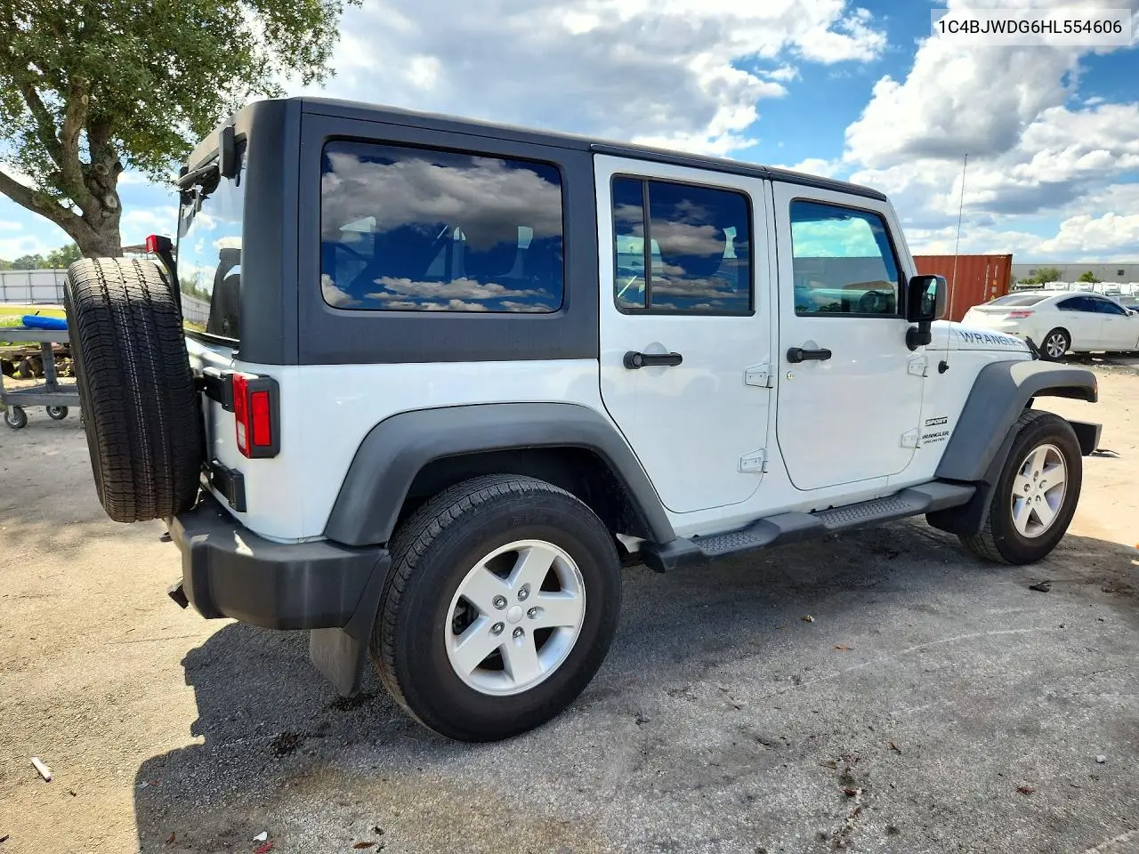 2017 JEEP WRANGLER VIN 1C4BJWDG6HL554606 — фото 3