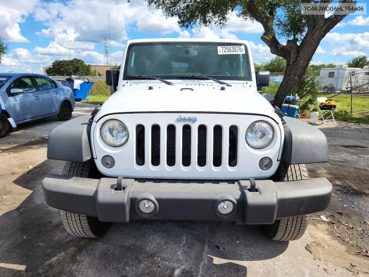 2017 JEEP WRANGLER VIN 1C4BJWDG6HL554606 — фото 5