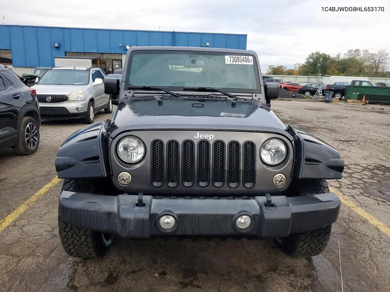 2017 JEEP WRANGLER VIN 1C4BJWDG8HL653170 — фото 5