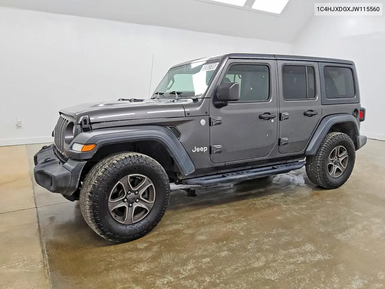 JEEP WRANGLER 2018, VIN 1C4HJXDGXJW115560