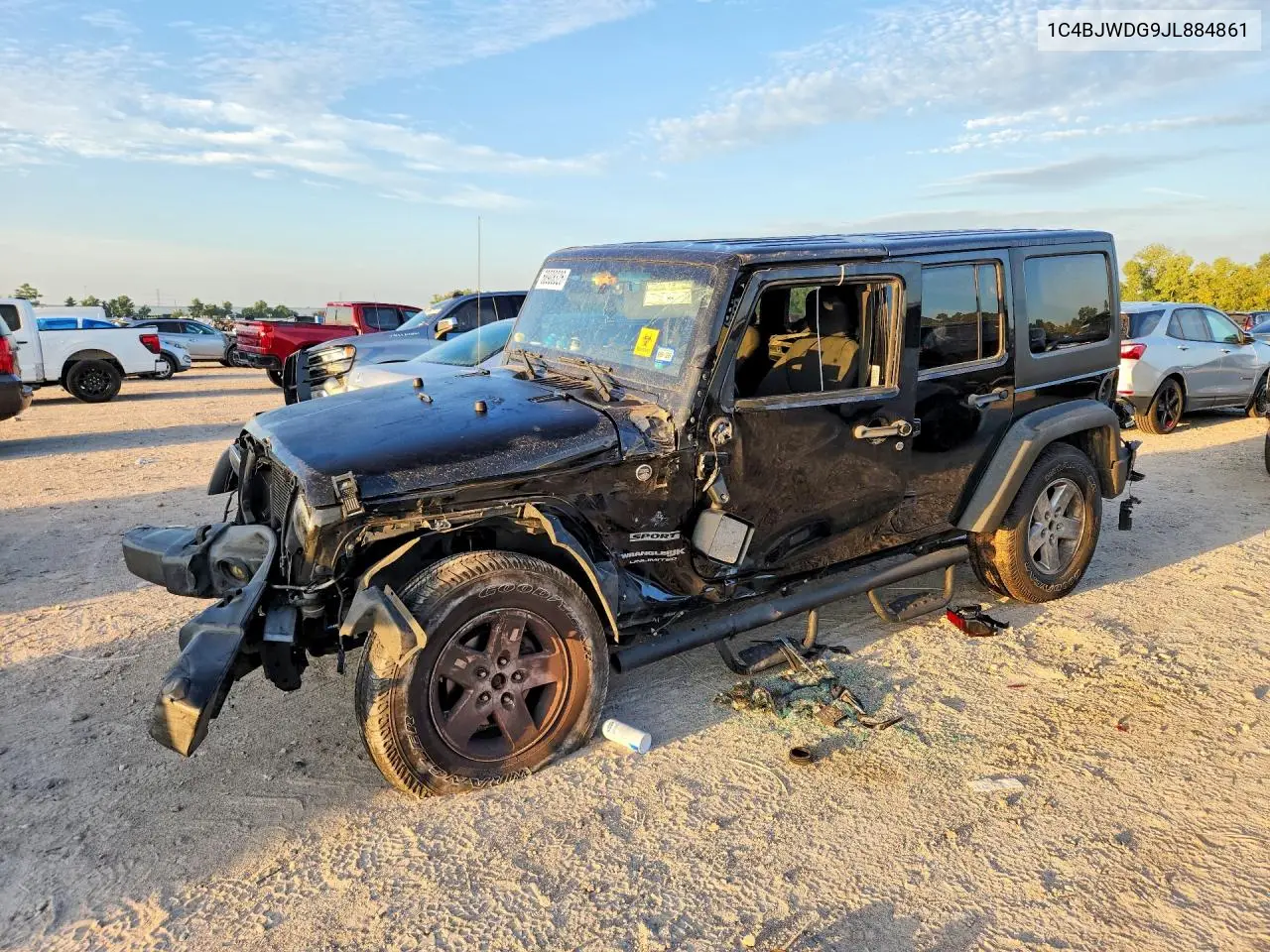JEEP WRANGLER 2018, VIN 1C4BJWDG9JL884861