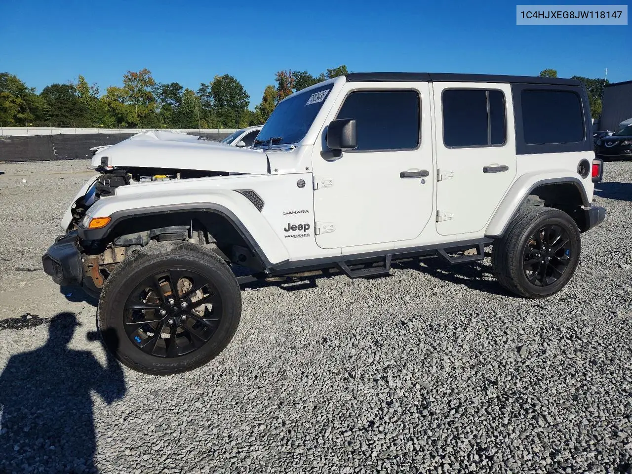 JEEP WRANGLER 2018, VIN 1C4HJXEG8JW118147