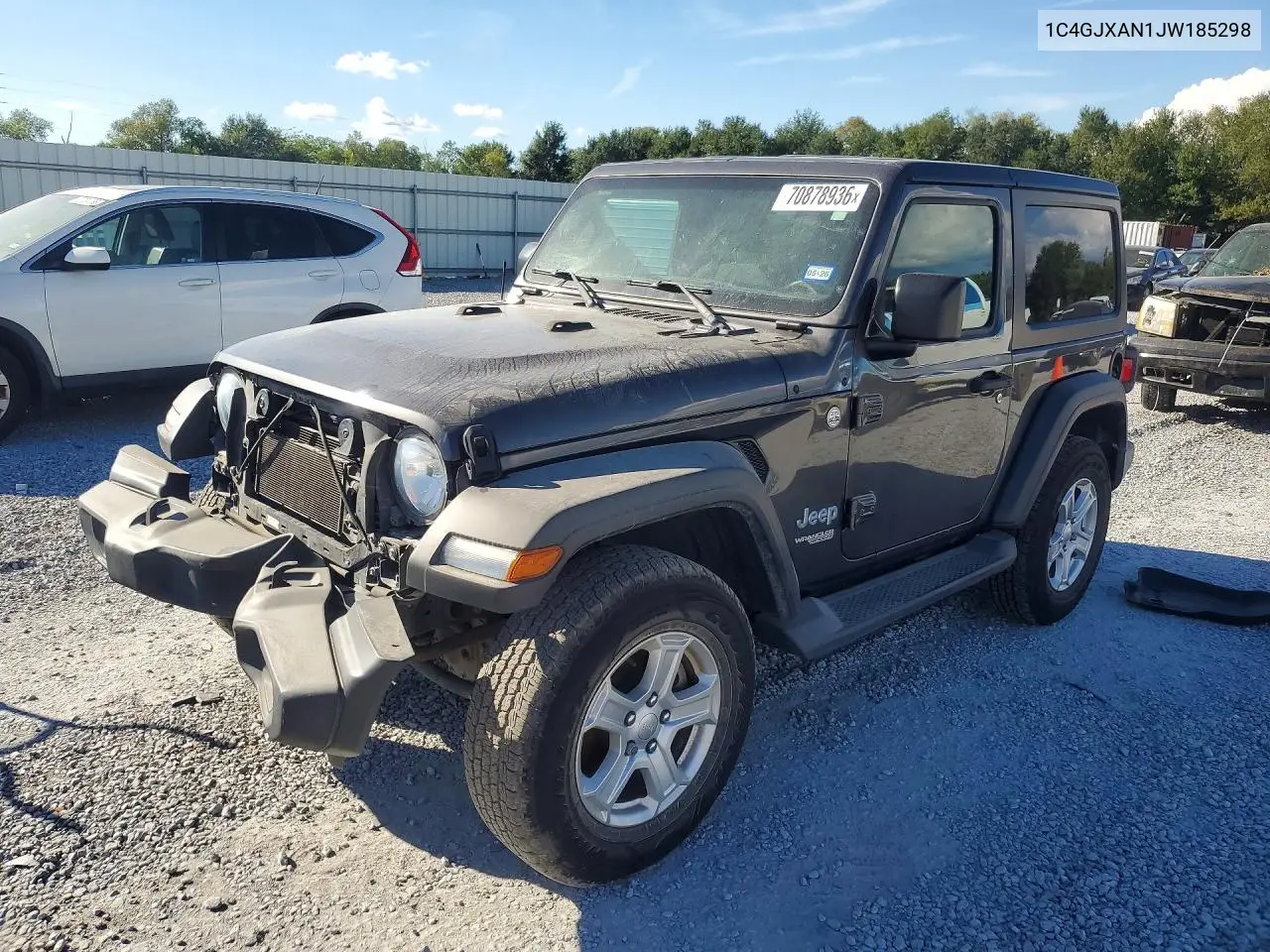 JEEP WRANGLER 2018, VIN 1C4GJXAN1JW185298